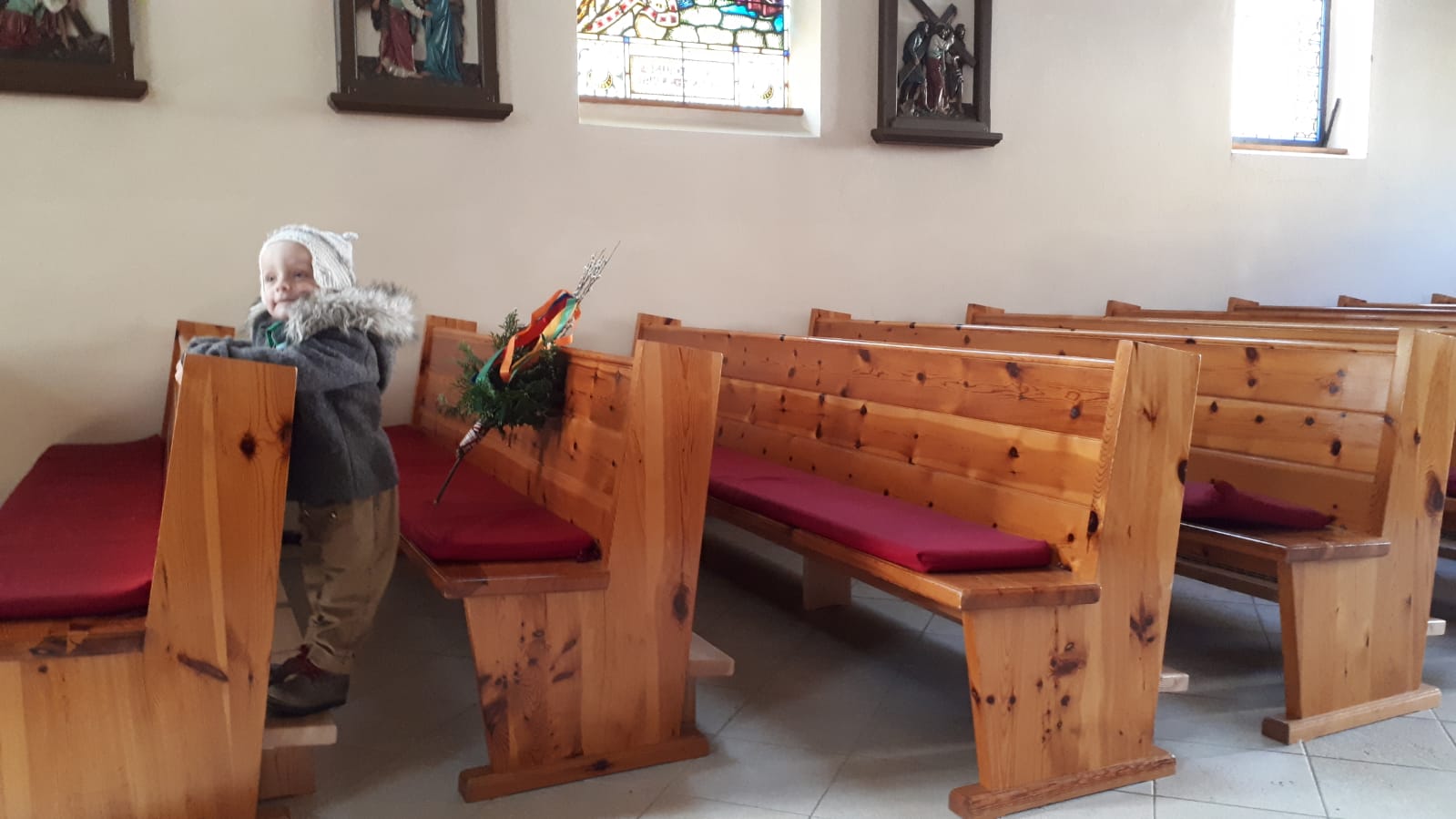 Kirchenbesuch in Unterlaussa / Monika Spöck