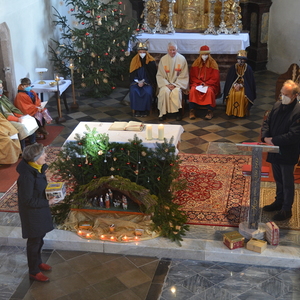 Sternsingergottesdienst: Dank an Toni