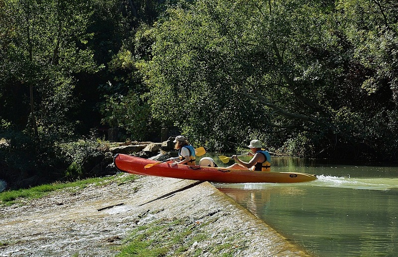 Geführte Kanutour auf der Sulm / Familienreferat Kanufahren